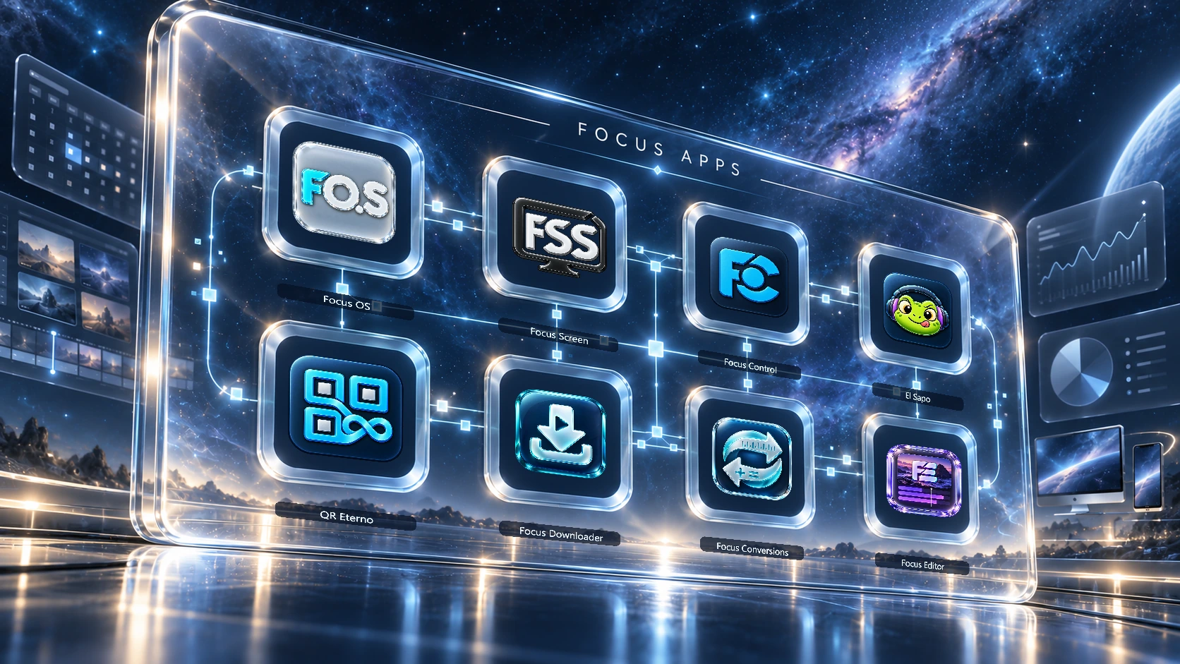 Ecosistema de aplicaciones Focus Apps