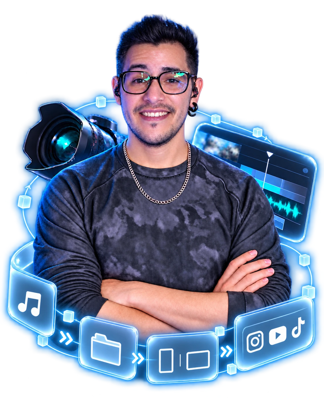 Seba Parra, comediante y director de Focus Studios